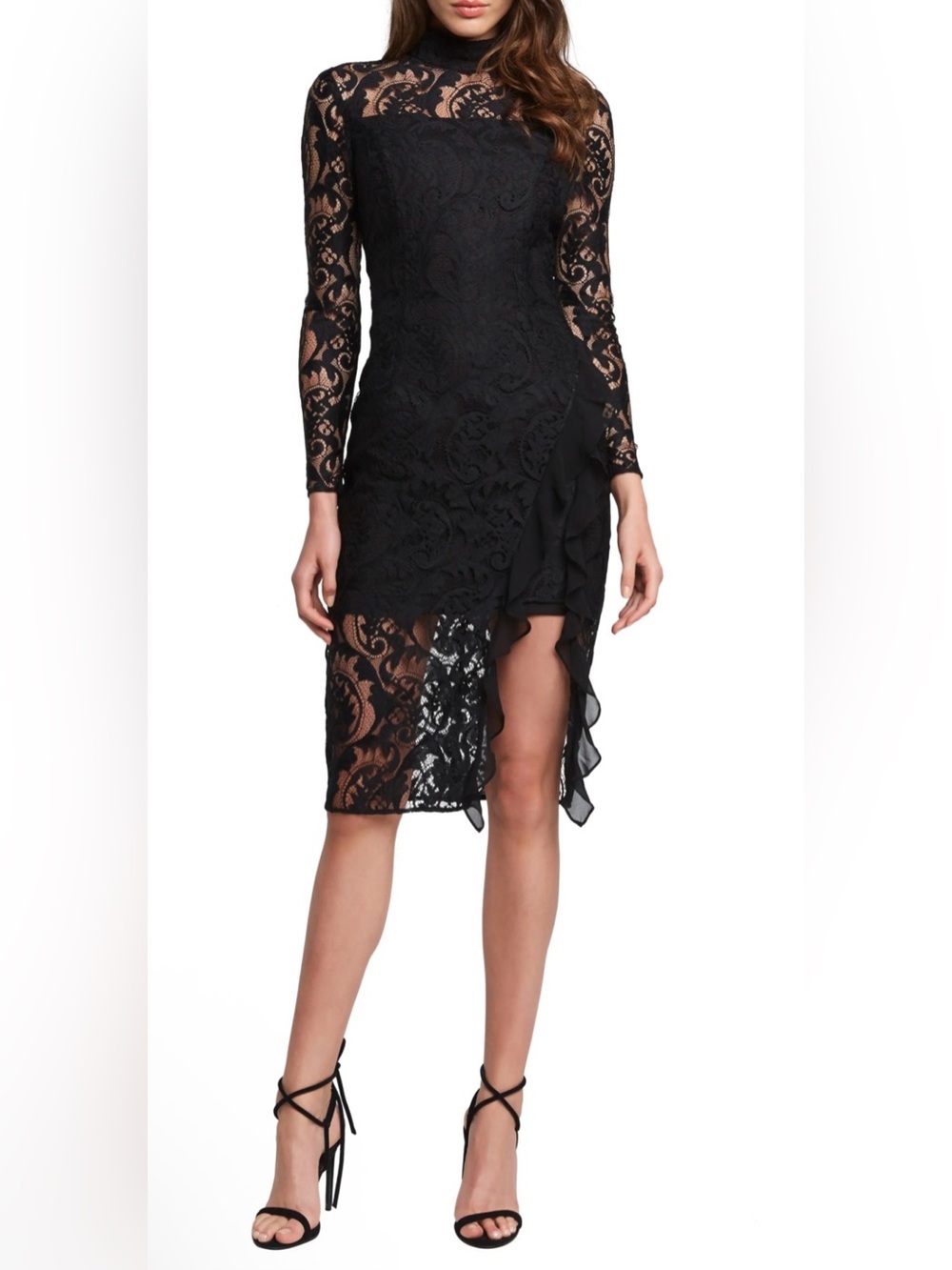 NEW Bardot Priscilla Lace Illusion Dress 6